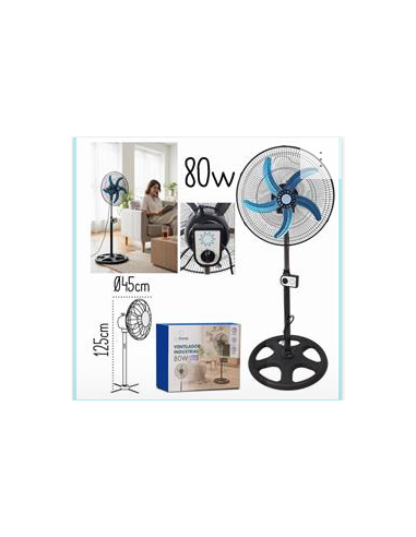 VENTILATEUR SUR PIED - 80W