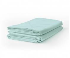 DRAP PLAT  LIT 80/90 X 190 VERT POLY/COTON  180X 310CM