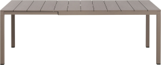 TABLE RIO 140/210  X 85 CM NARDI TORTORA  Made in EU