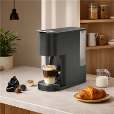 MACHINE A CAFE MULTI-CAPSULES 4EN1 COMP. NESPRESSO® SENSEO® DOLCE GUSTO® *PROMO*