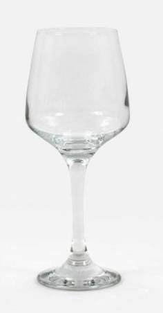 VERRE A PIED  ""LAL"" PABL 33 CL -VERRE NON TREMPE 569 F
