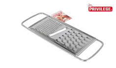 RAPE A FROMAGE  METAL INOX   28.7 x 11CM