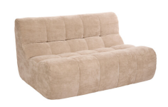 CHAUFFEUSE 2 PLACES MIRO CHENILLE BEIGE - 214246A