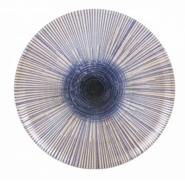 ASSIETTE PLATE 26 CM IRYS MONACO