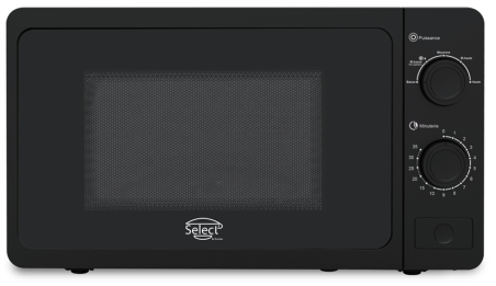 FOUR MICRO ONDES 20 LITRES NOIR - SELECT by EUROTEX -700W **PROMOTION**