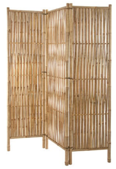 PARAVENT L 135 X H 170 CM BAMBOU NATUREL - 157099