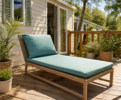 TRANSAT PREMIUM SDYA IMITATION BOIS AVEC COUSSIN