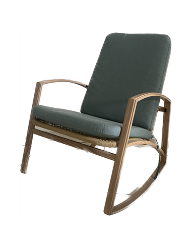 COUSSIN POUR ROCKING CHAIR PREMIUM SDYA IMITATION BOIS