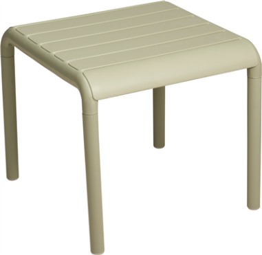 TABLE BASSE CARREE NEYRA 45X45CM VERT