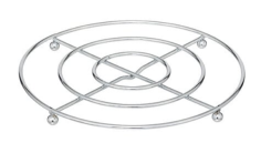DESSOUS DE PLAT  METAL 20 CM "CUISINE" ACIER ROND - 1 ER PRIX - 134511