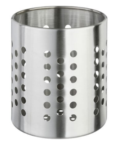 SUPPORT USTENSILES 11 X 14 CM  "INOX" - 111503A
