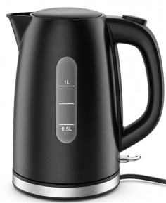 BOUILLOIRE ELECTRIQUE NOIRE QS "SELECT BY EUROTEX" -  1.0 L - 2200 W MAXI