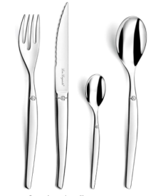 CUILLERE A CAFE JET ACIER INOX 18/0   -  2.5 MM