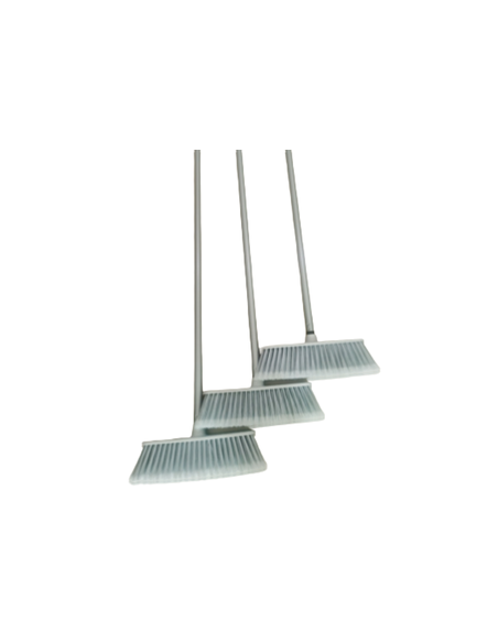 MANCHE A BALAI METAL "GRIS" 1M20 - VIS ITALIEN - IRIS