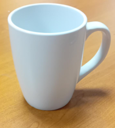 MUG  BOMBE 27CL BLANC