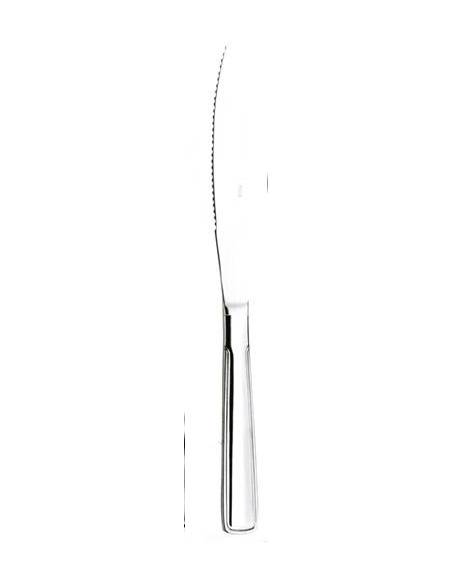 COUTEAU TABLE DOUBLE FILET ACIER  INOX 18/0  -  2 MM