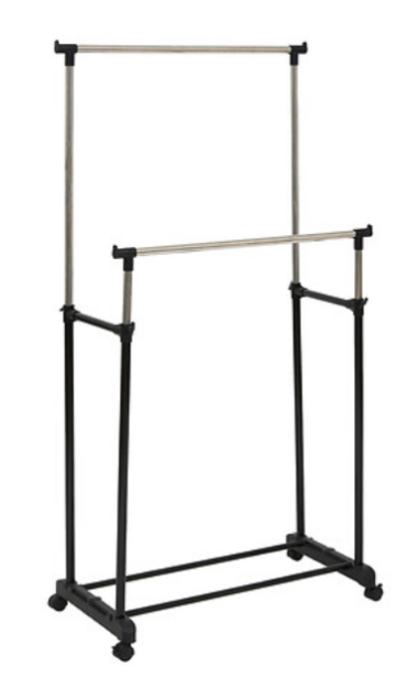 PORTANT VETEMENT DOUBLE EN METAL - 105343