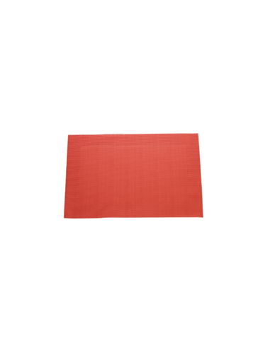 SET DE TABLE  TEXTYLENE ROUGE