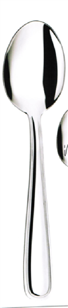 CUILLERE *** DESSERT *** DOUBLE FILET  ACIER 18/0  -  2 MM ***ESP***