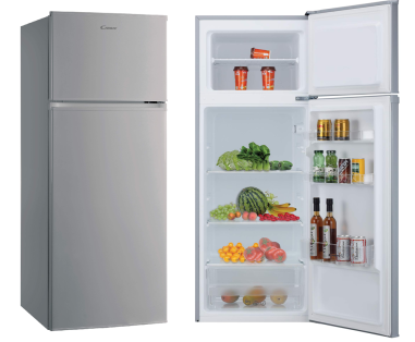 REFRIGERATEUR & CONGELATEUR CANDY SILVER . H 144  CDG1S514ES