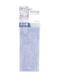 RECHARGE MICROFIBRE  BALAI SCRATCH-BLEU(40cm)