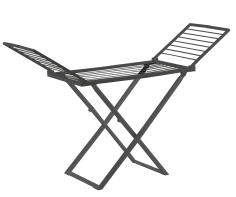 ETENDOIR A LINGE 100% RESINE CONDOR  20 M ANTHRACITE