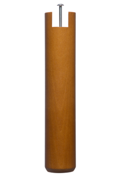 4 PIEDS BOIS 27.5 CM PRESTO POUR SOMMIER LATTES WENGE-