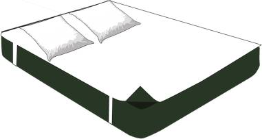KIT ECO LIT 160x200 (1 plateau + 2 taies 60 x 60)