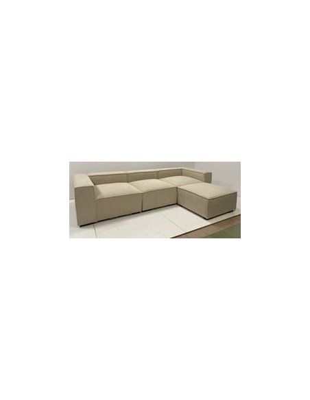 POUF SEUL POUR CANAPE SANDA coloris TAUPE