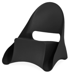 Chaise Lounge Ondule – Anthracite – Made in EU