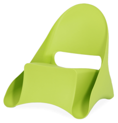 Chaise Lounge Ondule – Anis – Made in EU