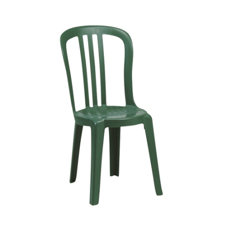 CHAISE DE JARDIN MIAMI BISTROT VERTE - EMPILABLE GROSFILLEX FRANCE