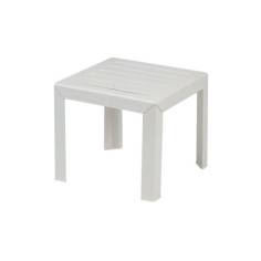 TABLE BASSE CARRE BASSE BLANC  - GROSFILLEX ® FRANCE