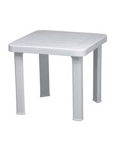 TABLE BASSE ANDORA  BLANCHE 47X 47 H 41 Made in EU