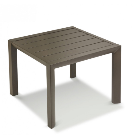 TABLE BASSE 50X50 H 37 SUNSET BRONZE FUSION - GROSFILLEX FRANCE