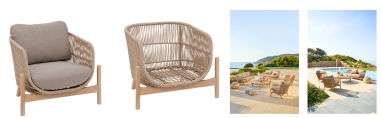 FAUTEUIL SALON DE JARDIN DEONA