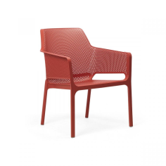 FAUTEUIL NET RELAX CORALLO / CORAIL  - SALON NET NARDI Made in EU