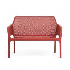 CANAPE BENCH NET - CORALLO / CORAIL  - SALON NET NARDI Made in EU