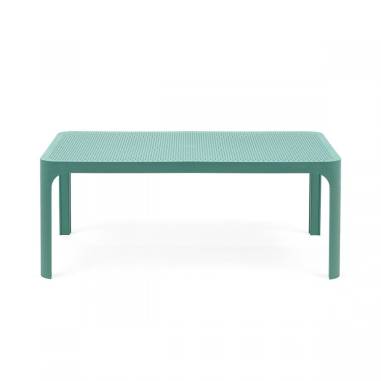 TABLE BASSE 100CM  NET  - BLEU SALICE - SALON NET NARDI Made in EU