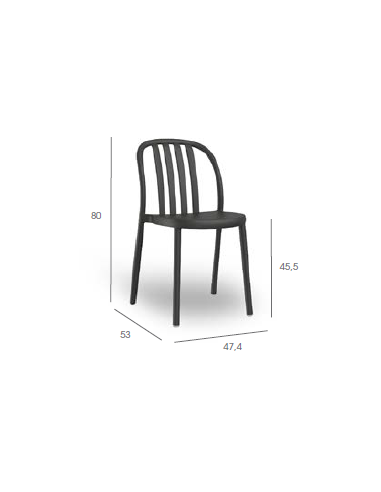 CHAISE SUE LAMAS CHOCOLATE Made in EU