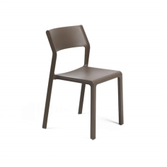 CHAISE TRILL BISTROT EMPILABLE NARDI TABACCO  Made in EU