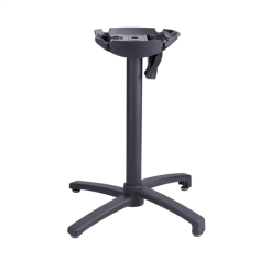 PIED ALU NOIR - X ONE - RABATTABLE  -  GROSFILLEX FRANCE