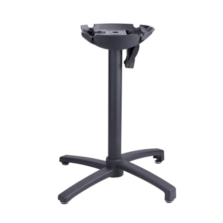 PIED ALU NOIR - X ONE - RABATTABLE  -  GROSFILLEX FRANCE