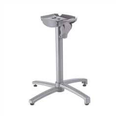PIED ALU GRIS - X ONE - RABATTABLE   -  GROSFILLEX FRANCE