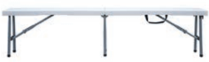 BANC PLIANT MALHER 180CM