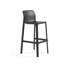 TABOURET   NET     NARDI  ANTHRACITE  Made in EU