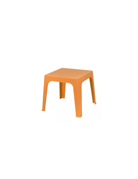 TABLE ENFANT JULIETA ORANGE MONOBLOC PP 49 CM - Made in EU