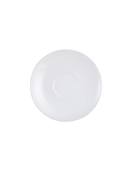 SOUS TASSE A CAFE  ARCO  BLANC  14 CM