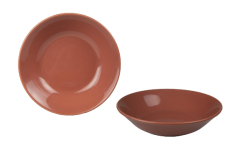 ASSIETTE CREUSE NAÏLA  GRES CORAIL 20 CM ***ESP***