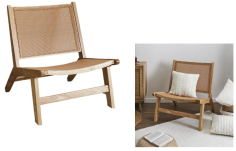 FAUTEUIL BOIS BALLI - HD0333